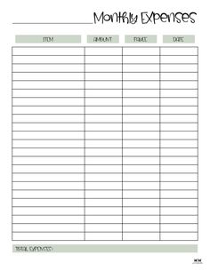 a printable sign up sheet with the words, months and dates in black ink