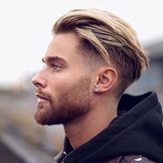 2018 Etkileyici Erkek Saç Modelleri Long Slicked Back Hair, Trendy Mens Hairstyles, Hipster Haircut, Trendy Mens Haircuts, Haircut Inspiration, Slicked Back Hair, Mens Haircuts Fade, Hair Styles 2017