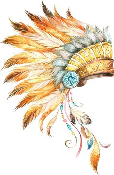 Geometric Tattoo Hand, Indian Feather Tattoos, Native American Tattoo, Native American Tattoos, Native Tattoos, Southwest Boho, Watercolor Clouds, Native American Artwork, Watercolor Feather