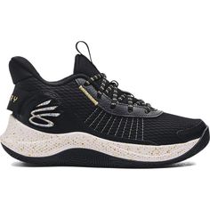 Under Armour Kid's Curry 3Z7 Basketball Shoes Black/Metallic Gold 3026623-001 Long A, La Source, Sport Soccer, Grade School, Lace Making, Court Shoes, Black Metallic, Keep Up, Metallic Gold