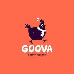 the logo for goova, an animal - themed company