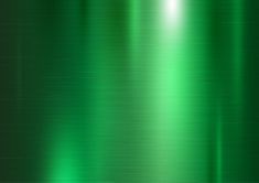 a green metallic background that is very shiny