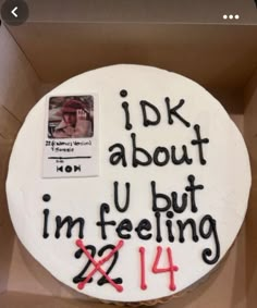 Feeling 22, Taylor Swift, Swift, Writing, Cake, Birthday