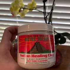 Aztec Secret Indian Healing Clay Deep Pore Cleansing Face & Body Mask 15.5oz Nwob Healing Clay Mask 100% Natural Calcium Bentonite Clay Deeply Cleanses Pores Great Against Acne And Blemishes 15.5 Fl Oz. Bottle Of Aztec Clay Aztec Secret Indian Healing Clay Is Bentonite Clay From Death Valley, California, Where It Is Sun-Dried For Up To Six Months In Temperatures That Sometimes Reach 134 Degrees. There Are Many Uses For Clays Including Facials, Acne, Body Wraps, Clay Baths And Foot Soaks. Aztec Clay Mask, Expensive Skincare, Aztec Secret Indian Healing Clay, Aztec Clay, Calcium Bentonite Clay, Skincare Steps, Diy Facial Mask, Nontoxic Skincare, Indian Healing Clay