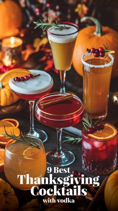 "Discover the 9 Best Thanksgiving Cocktails with Vodka to spice up your holiday celebrations! From unique cocktail recipes to delightful autumn beverages, these Thanksgiving cocktails will impress your guests. Explore our collection of Thanksgiving signature cocktails, featuring refreshing apple cocktails and fall cocktails that perfectly complement your festive feast. Elevate your holiday gatherings with the best Thanksgiving recipes and make your cocktail hour unforgettable!" Thanksgiving Cocktail Recipes Vodka, Cocktails With Tequila, Apple Cocktails, Cocktails With Vodka, Unique Thanksgiving Recipes, Tequila Drinks Recipes, Cocktail Recipes Tequila, Spiced Cocktail, Unique Cocktail Recipes