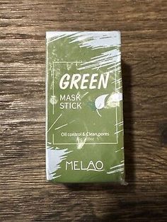 Melao Green Tea Mask Stick Blackhead Remover Mask - 2.8fl. oz  | eBay Green Tea Mask Stick, Green Tee Stick Mask, Kocostar Tea Trea Face Masks, Green Face Mask Aesthetic, Face Mask Green, Black Head Remover Mask, Mask Pictures, Green Tea Mask, Skin Mask