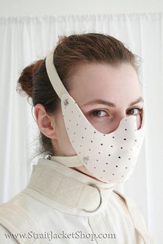 Hannibal Lecter Mask, Muzzle Mask, Silence Of The Lambs, Tactical Wear, Insane Asylum, Female Faces, Women Ties, Straight Jacket, Hannibal Lecter