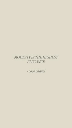 the cover of modestly is the highest elegance coco chanel's new book