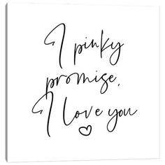 a black and white photo with the words i love you in cursive writing