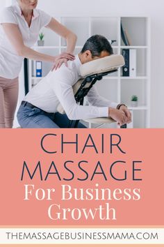 Chair Massage For Business Growth - The Massage Business Mama Chair Massage Marketing, How To Build A Massage Business, Chair Massage Booth Set Up, Chair Massage Techniques, Massage Funny, Mobile Massage Therapist, Ultimate Bedroom, Massage Marketing