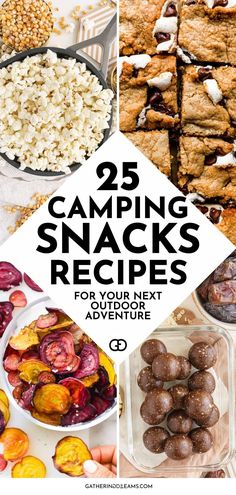 25 camping snacks for your next adventure