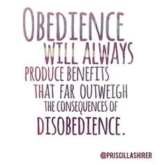 a quote that reads,'providence will always produce benefits that far outweighth the consequences