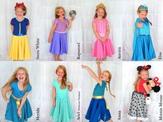 Easy Princess Dress Diy, Princess Costume Diy, Princess Dress Tutorials, Princess Dress Diy, Diy Princess Costume, Kids Dress Up Costumes, Princess Dress Patterns, Disney Princess Dress Up, Baby Dress Tutorials