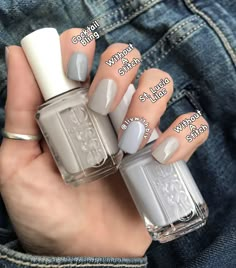 Holiday Nails Regular Polish, Essie Nail Ideas, Nail Colors Essie, Essie Fall Nail Colors, Best Essie Nail Color, Essie Swatches, Essie Colors Chart, Nail Polish Swatches