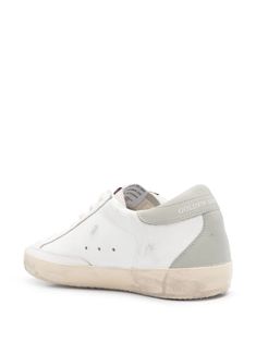 white front lace-up fastening branded leather insole flat rubber sole This piece comes complete with a protective dust bag.Platform height 2.5 cm Platinum Grey, Loafer Shoes Women, Golden Goose Sneakers, Golden Goose Deluxe Brand, Star Shoes, Star Sneakers, Sneakers Grey, Sneaker Shoes, Super Star