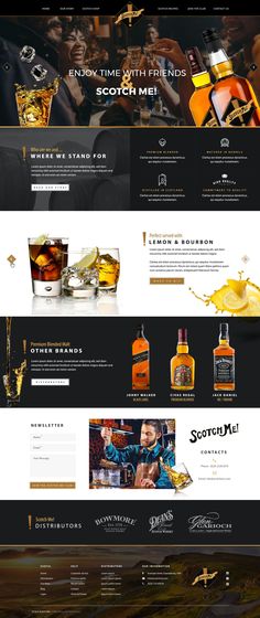 an image of a web page for whisky