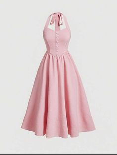 Pin Up Dresses, Stylish Work Outfits, Pink Outfit, Dress First, Satin Dresses, Girly Things, Work Outfit, High Fashion, Chic Style