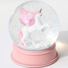 PRICES MAY VARY. ARE YOU LOOKING FOR A SNOW GLOBE FOR YOUR BELOVED GIRL? THIS UNICORN SNOW GLOBE IS THE BEST CHOICE. 【Romantic Ornament】When the snow starts to fall, just stay in the window side with this snow globe, the glass will clearly reflect the surrounding scene. That will be a wonderful experience. 【Dreamy Unicorn】Unicorns are magical in everyone’s heart. Having a pink unicorn is the dream of many girls. Just shake it gently in your hand, colorful sequins will surround the unicorn. 【Qual Snow Globe For Kids, Unicorn Snow Globe, Kids Globe, Glitter Globes, Unicorn And Glitter, Water Globes, Christmas Collectibles, Unicorn Gifts, Glitter Glass