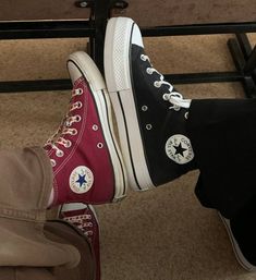 Hight Difference Couple Aesthetic, Stella Core, Converse Chuck Taylor 70s, Skateboarding Aesthetic, You Are My Moon, Red Converse, Marauders Era, Foto Ideas Instagram, Swag Shoes