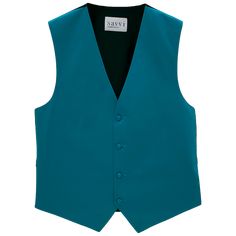 Ocean blue colored solid vest Dark Cyan, Blue Vest, Blue Vests, Ocean Blue, Blue Ocean, Fabric, Blue, Color