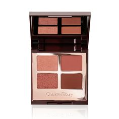 Eyeshadows For Hazel Eyes: Most Flattering Makeup Finds! Luxury Eyeshadow Palette, Luxury Eyeshadow, Charlotte Tilbury Eyeshadow, Luxury Palette, Charlotte Tilbury Pillow Talk, Charlotte Tilbury Makeup, Eye Palettes