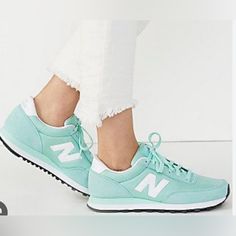 Store Displays Maybe Some Dust/Dirt On The Soles-As Posted-Please Also For Me One Looks Little Bit Lighter That Another One:)) Please Check All The Pics/Details Carefully And Ask Questions Before Purchasing Sold As! New Balance 574 Sneaker In Mint Green No Tag Or Box; Size 7-W Or 5,5 -M Unisex; True To Size; Our Favorite New Balance 574 Sneakers In Essential Shades. Classic Lace-Up Silhouette In Soft Suede With A Cushioned Footbed. Features - New Balance 574 Runners - Suede In Seasonal Shades - Lace-Up Design Content + Care - Suede, Synthetic, Rubber - Spot Clean - Imported All Sales Are Final Smoke&Pets Free House Thx Mint Sneakers, New Balance Trainers, New Balance Sneakers, Kinds Of Shoes, Balance Shoes, New Balance Shoes, Shoe Obsession, Shoe Game, Beautiful Shoes