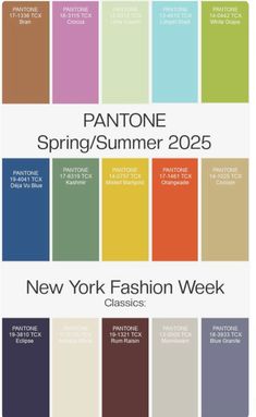 PANTONE. Цвета 2025 года по версии Pantone 2025 Trending Colors, Color Of 2024 Pantone, Colour Pallete 2024, 2025 Trends Forecast, Summer 2025 Color Trends