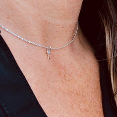 Looking for a necklace that's dainty? This handcrafted necklace is the sweetest design and the daintiest I've ever offered. Choose between Sterling Silver or Gold-fill chains and two 14k gold charms; either a locket or key pendant. Wear every day whether you're dressing up for a special occasion or just adding a little bit of sparkle to your everyday look, the Lexie Necklace is sure to become one of your favorite pieces. Shown in photos: Gold locket on 14k Goldfill chain & Gold Key on .925 Sterl Dainty Locket Necklace With Adjustable Chain, Dainty Yellow Gold Locket Necklace With Adjustable Chain, Silver Locket Necklace With Adjustable Chain For Keepsake, Nickel-free Gold Brass Locket Necklace, Adjustable Sterling Silver Nickel-free Locket Necklace, Gold Key, Gold Locket, Gold Charms, Locket Charms