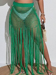 Teal Crochet, Crochet Maxi Skirt, Crochet Cover, Collared Greens, Cover Ups