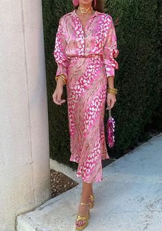 Ceo Wardrobe, Pink Skirt Set, Long Sleeve Suit, Suit Type, Maxi Dresses Fall, Skirts Midi High Waisted, 2 Piece Sets, Mini Robes, Long Sleeve Dresses