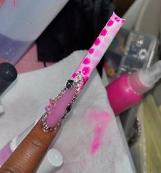 Nail technician , Nail tec , pink nails , nail aesthetic , nail inspo Nail School Aesthetic, Nail Technician Aesthetic, Tech Tattoo, Tech Aesthetic, Hard Nails, School Nails, Nail Technician