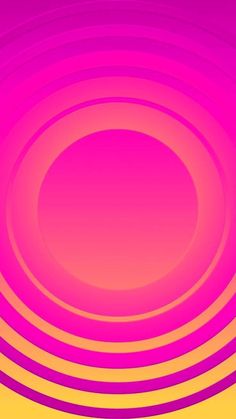 an abstract background with pink and yellow circles in the center on top of each other