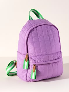 Shiraleah Ezra Backpack, Lilac Everyday Casual Outfits, Kids' Bag, Chic Look, How To Make Handbags, Strap Tops, Kids Backpacks, Backpack Purse, 7 H, Hands Free