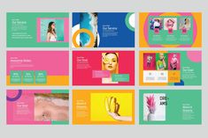 an image of a colorful presentation template