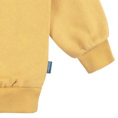 The ultimate choice for your little one's comfort and style, this set is the perfect pick for a fall or winter baby outfit. Crafted from a cozy fabric blend, this gender-neutral baby clothes set ensures your little one stays snug in cooler weather, and it's a breeze to add layers on chilly days. The easy-to-wear pullover top and comfort-stretch fit at the waist provide a secure and cozy feel, while allowing unrestricted movement for exploration. The solid yellow color suits any occasion, and the Cozy Long Sleeve Sweater For Playtime, Cotton Sweatshirt With Fleece Lining For Loungewear, Casual Winter Sweatshirt For Playwear, Snug Solid Cotton Top, Winter Solid Color Super Soft Tops, Solid Cotton Sweatshirt With Soft Texture, Cotton Top With Fleece Lining For Fall, Cotton Tops With Fleece Lining For Fall, Fall Tops With Fleece Lining