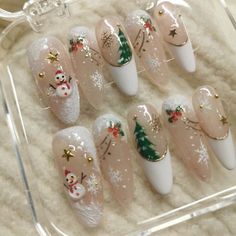 Daisy Acrylic Nails, Nails Luxury, Her Nails, Nail Swag, Nail Nail, Halloween Nail, Christmas Nail Art, Fresh Look