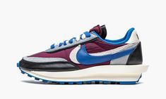 Shop LDWaffle "Undercover x Sacai - Night Maroon" at Stadium Goods, the world's premier marketplace for authentic sneakers and streetwear. In stock and ready to ship. Sacai Nike, Waffle Sacai, Maroon Shoes, Nike X Travis Scott, Nike Sacai, Low Air Jordan 1, Jordan 8, Modern Shoes, Jordan 2