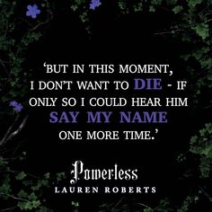 Lauren Roberts, Say My Name, This Moment, In This Moment