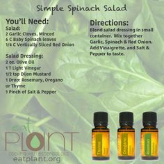 Simple Spinach Salad, Growing Healthy Hair, Pimples Remedies, Doterra Wellness Advocate, Oil Light