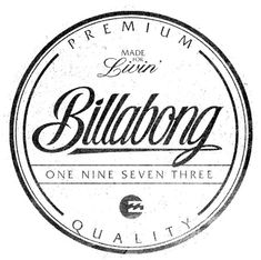 the logo for billabong's one nine seven three quainty beer