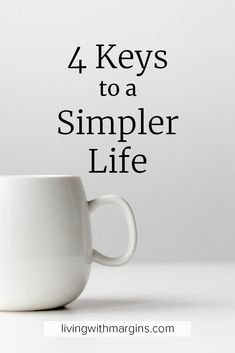 Making changes to simplify in these 4 key areas have helped me create a simpler, and easier, life that I love. Making Changes, Learning To Say No, Live Simply, Intentional Living, Minimalist Lifestyle