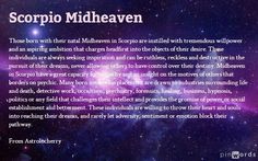 an image of the words scorpion mideavenn written in front of a space background