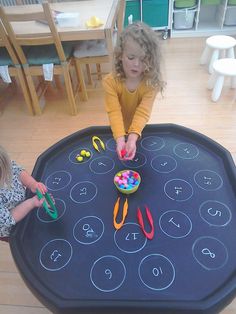 Tuff Trays Preschool, One More Maths Activities Eyfs, Tuff Tray Number Activities, Early Years Provision, Tough Tray Ideas Preschool, Maths Eyfs Activities, Year 1 Provision Ideas, Numicon Tuff Tray Ideas