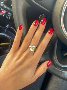 Square red burgandy gel biab nails Red Shirt Square Nails, Squared Red Nails, Red Nails Biab, Red Biab Nails, Short Square Red Nails, Nails Square Red, Red Nails Square, Red Square Nails, Biab Nails