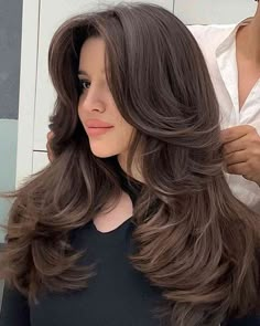 Haircuts For Long Hair With Layers, Textured Bob, Haircuts For Wavy Hair, Hair Done, Long Layered Hair