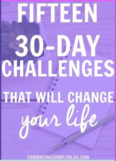 If you want to improve your life in the biggest way possible, this is a must-read! Here are fifteen 30-day challenges that will inspire you to make big changes in your life for the better! :) Monthly Challenges, Challenge Ideas, Life Improvement, 30 Day Challenge, Smash Book, Change Your Life, Life Goals, Way Of Life, Self Development