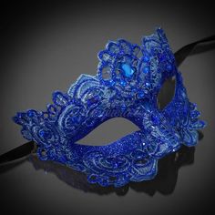 Lace Masquerade Mask, Mask Masquerade Ball, Silver Masquerade Mask, Ball Masks, Masquerade Ball Masks, Lace Masquerade Masks, Royal Blue Lace, Mask Masquerade