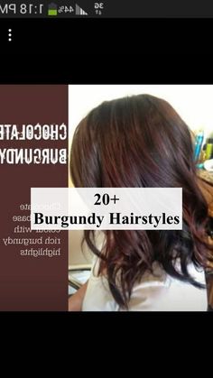 Transform your look with the rich, wine-inspired hues of burgundy hair, perfect for adding a touch of bold sophistication to your style.