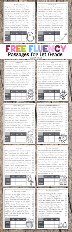 the printable worksheet for preschool to practice reading and writing with pictures on it