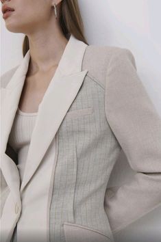 Patchwork Blazer, Tailored Blazer, Fashion Designs, Winter 2022, New Launch, Tailored Jacket